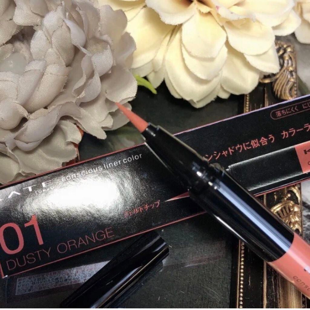 コンシャスライナーカラー/KATE/リキッドアイライナーを使ったクチコミ(4枚目)