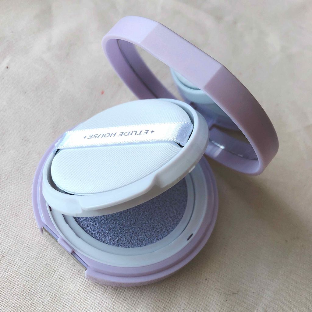 エニークッション カラーコレクター/ETUDE/化粧下地を使ったクチコミ（2枚目）