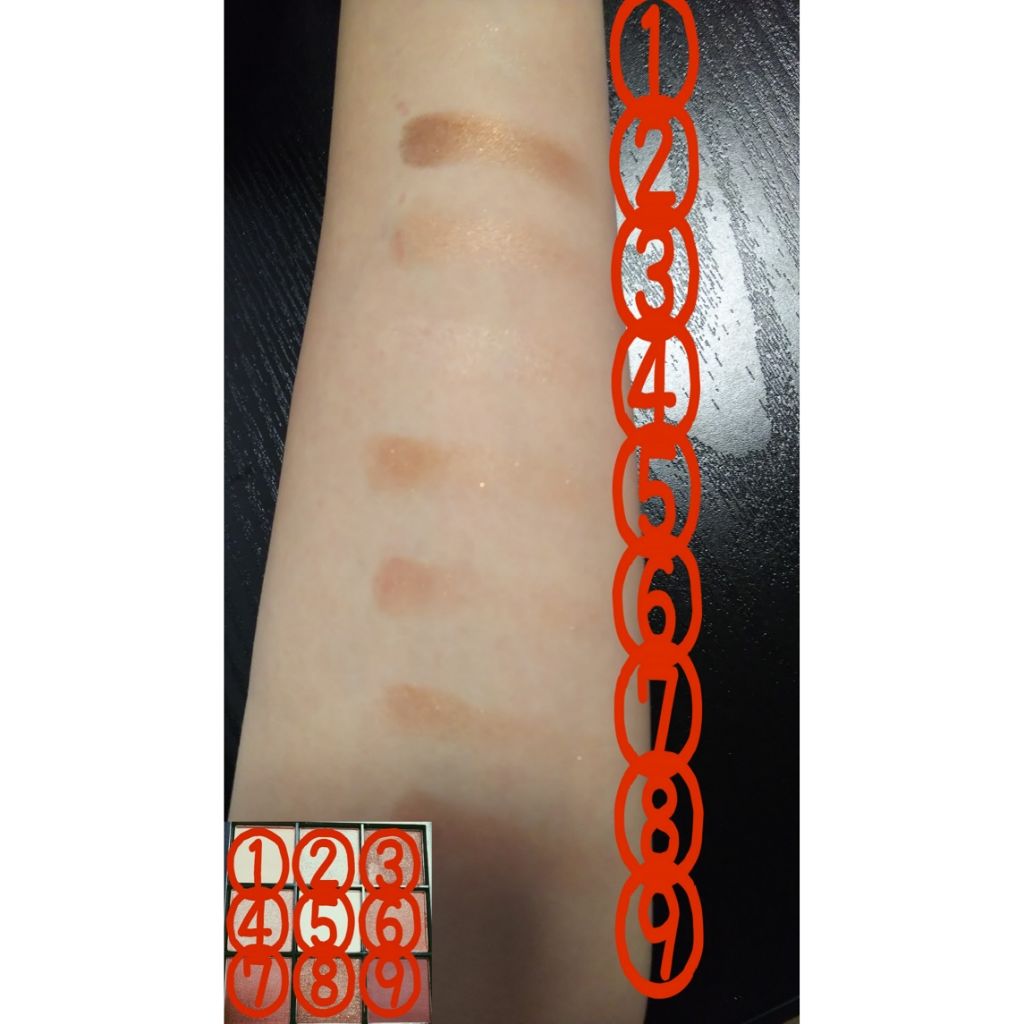 UR GLAM　BLOOMING EYE COLOR PALETTE/U R GLAM/アイシャドウパレットを使ったクチコミ（2枚目）