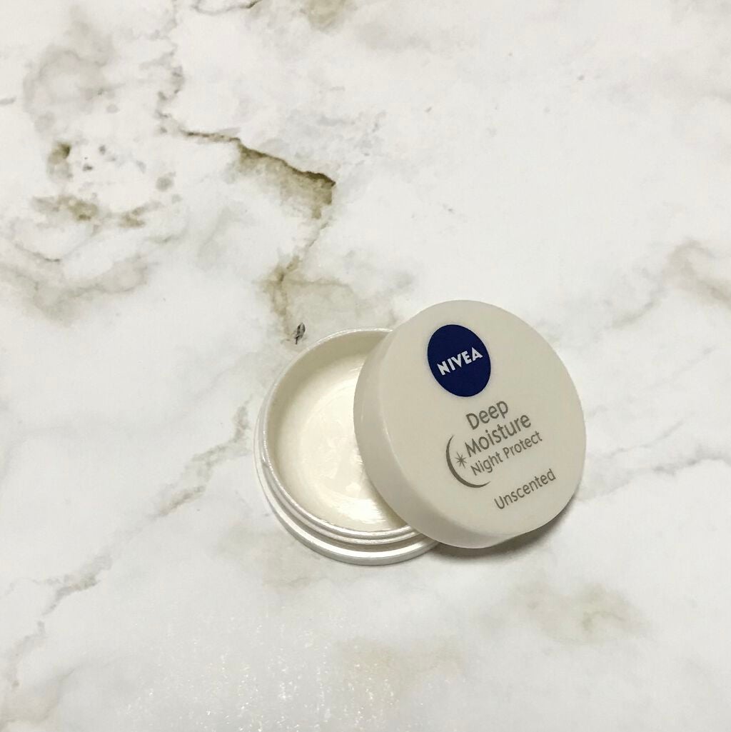 ディープモイスチャーナイトプロテクト 無香料/ニベア/リップマスクを使ったクチコミ(1枚目)