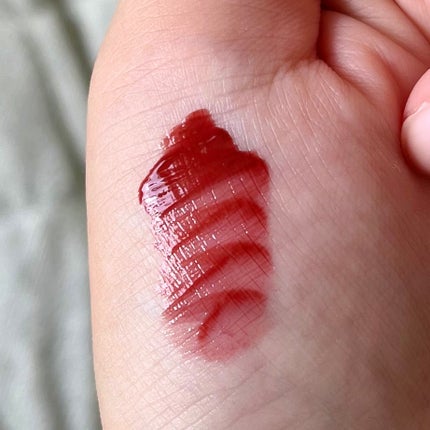 ジューシーラスティングティント 35 ベアジュジュブジャム(BARE JUJUBE JAM)/rom&nd/リップティントを使ったクチコミ(3枚目)