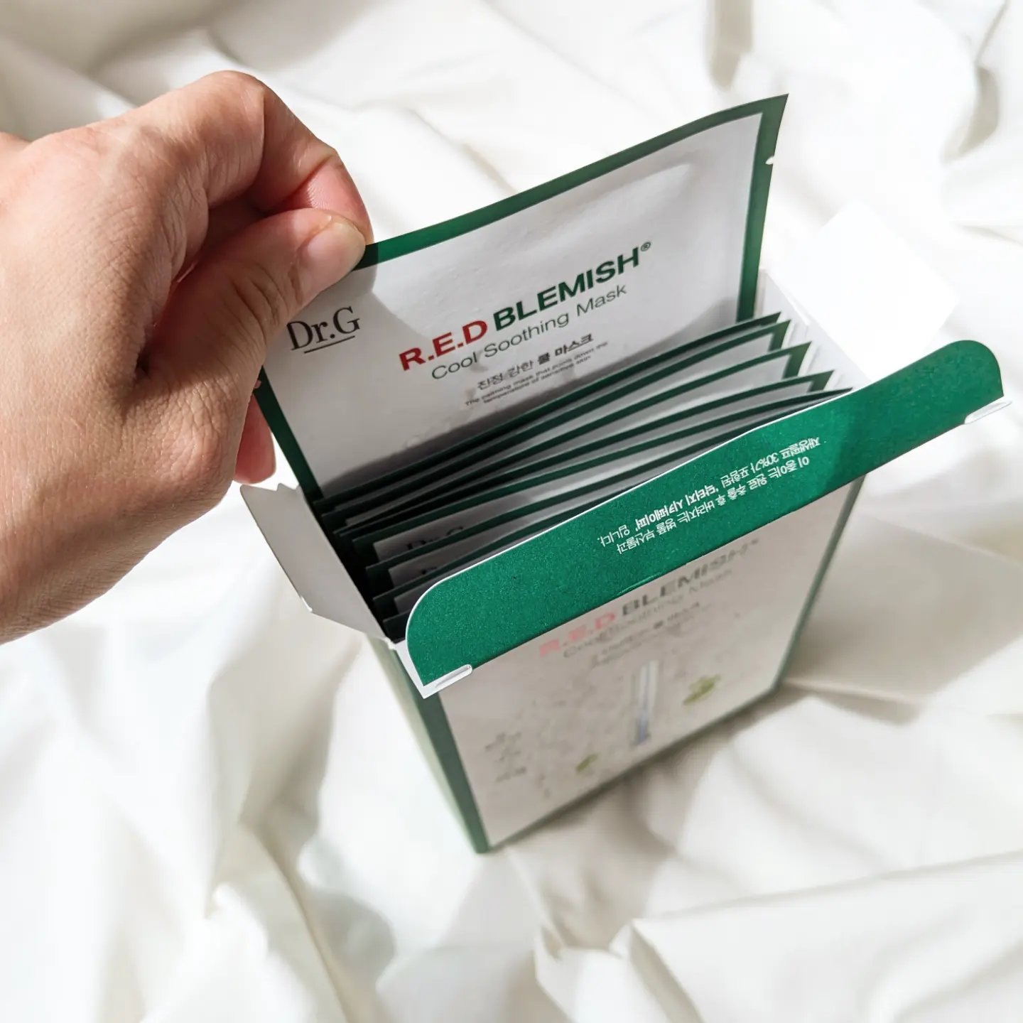 レッドブレミッシュ クールスージングマスク/Dr.G/シートマスク・パックを使ったクチコミ（2枚目）