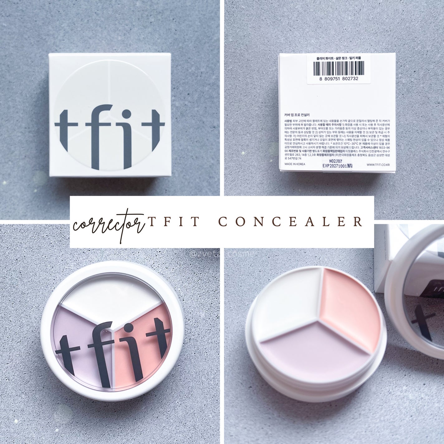 カバーアッププロコンシーラー/TFIT/パレットコンシーラーを使ったクチコミ(1枚目)