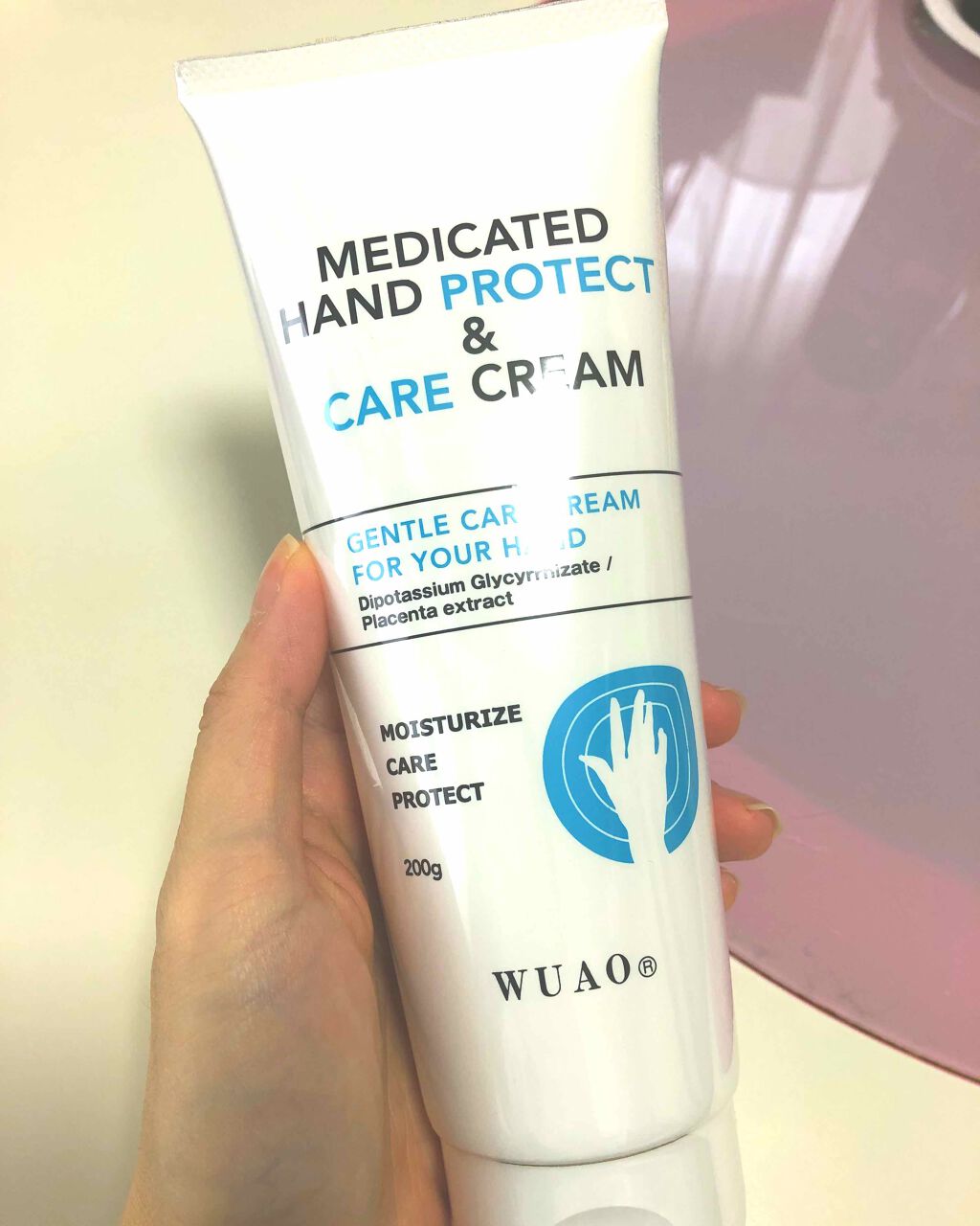 薬用ハンドプロテクト&ケアクリーム/WUAO/ハンドクリームを使ったクチコミ(1枚目)