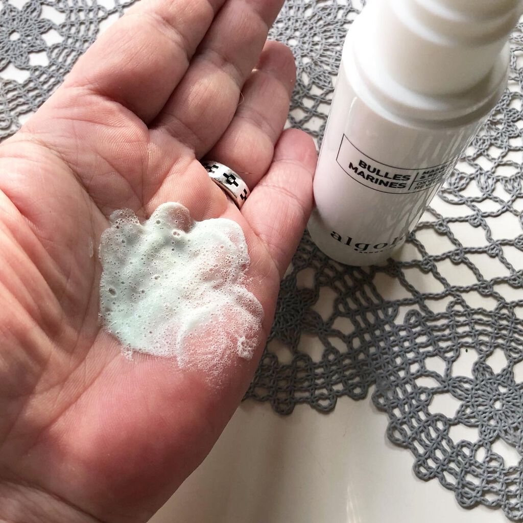 リバイタライジングムースマスク/algologie/洗い流すパック・マスクを使ったクチコミ(4枚目)