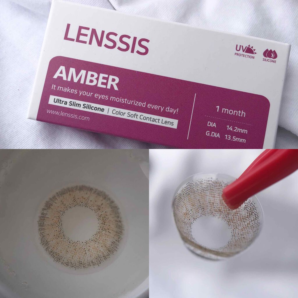 エンバ—シリーズ/LENSSIS/カラーコンタクトレンズを使ったクチコミ(4枚目)