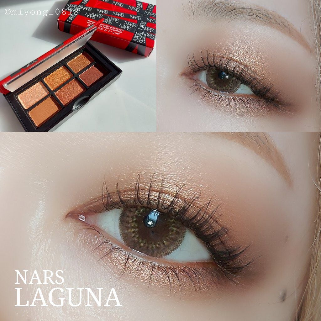 アンラップド ミニアイシャドーパレット LAGUNA /NARS/アイシャドウパレットを使ったクチコミ(1枚目)