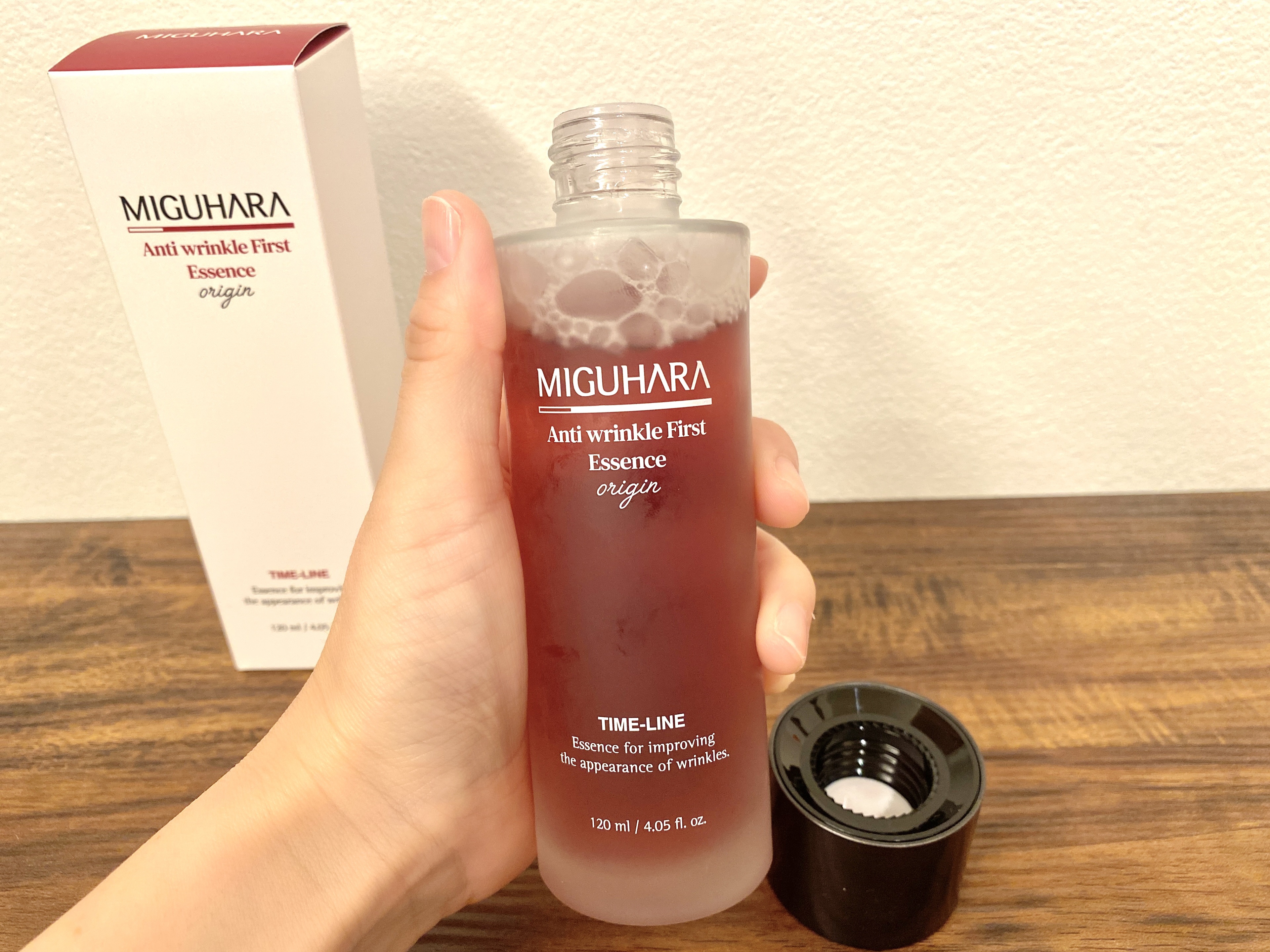 アンチリンクルパーフェクトアンプルオリジン/MIGUHARA/美容液を使ったクチコミ（2枚目）