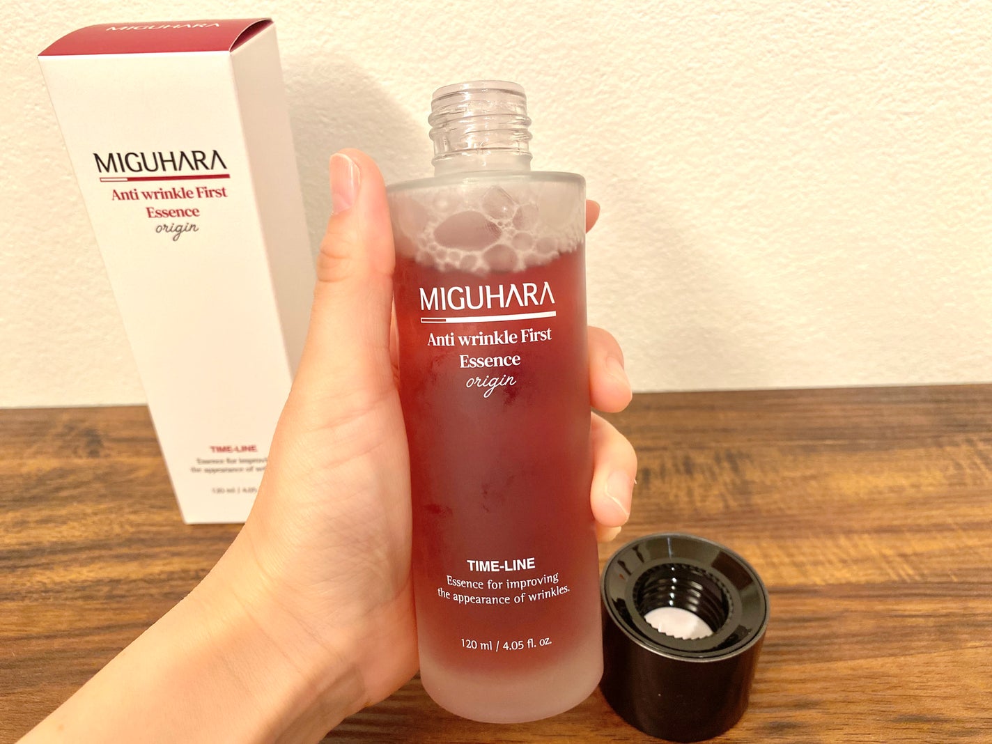アンチリンクルファーストエッセンスオリジン/MIGUHARA/化粧水を使ったクチコミ(2枚目)
