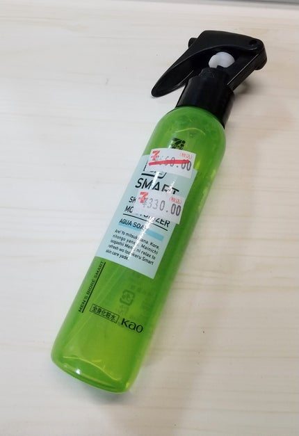 SMART 化粧水ミスト アクアソープの香り/メンズビオレ/ミスト状化粧水を使ったクチコミ(1枚目)