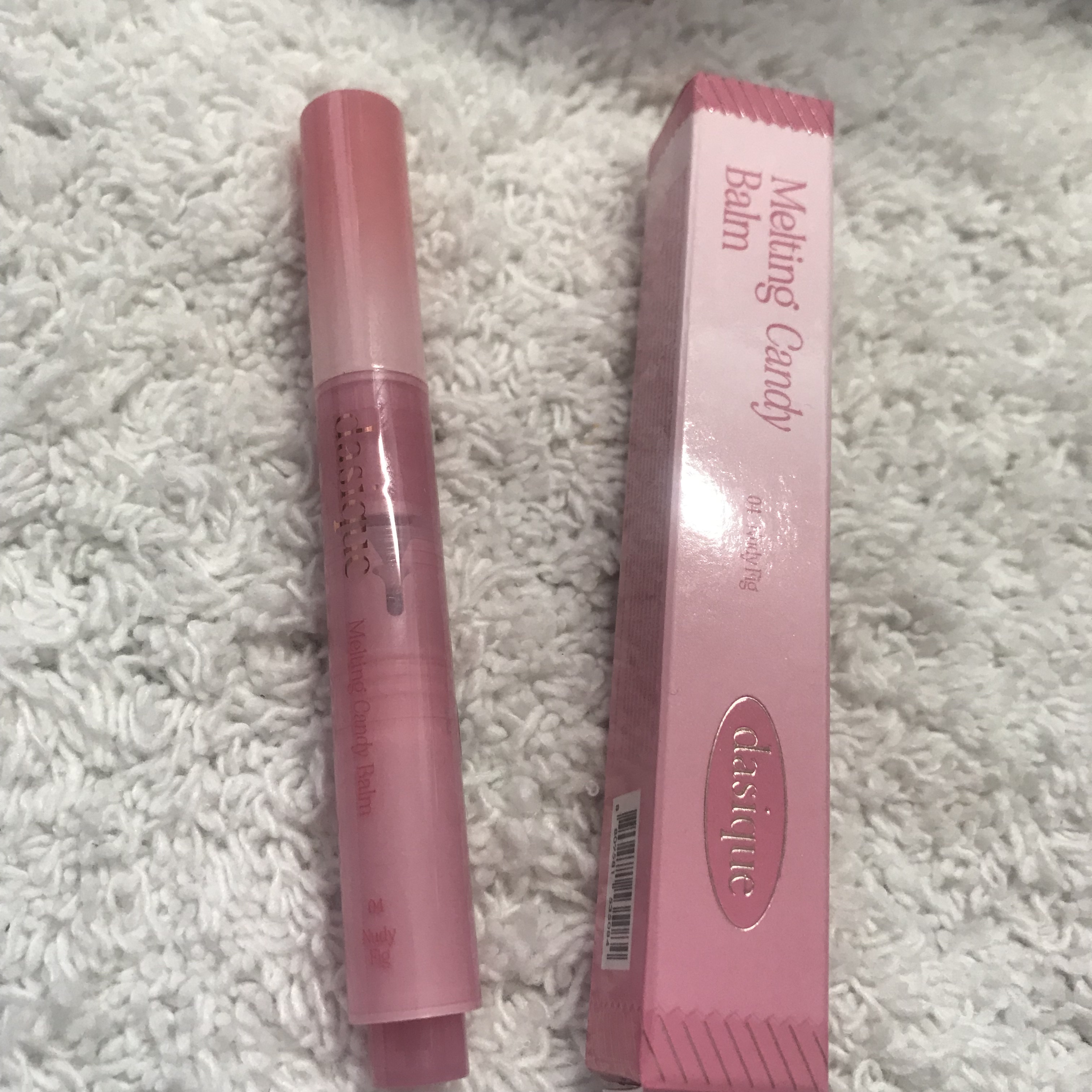 メルティングキャンディーバーム 04 ヌーディーフィグ/dasique/口紅を使ったクチコミ（2枚目）