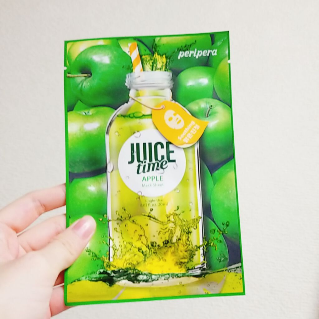 ジュース タイム マスク シート/PERIPERA/シートマスク・パックを使ったクチコミ（2枚目）