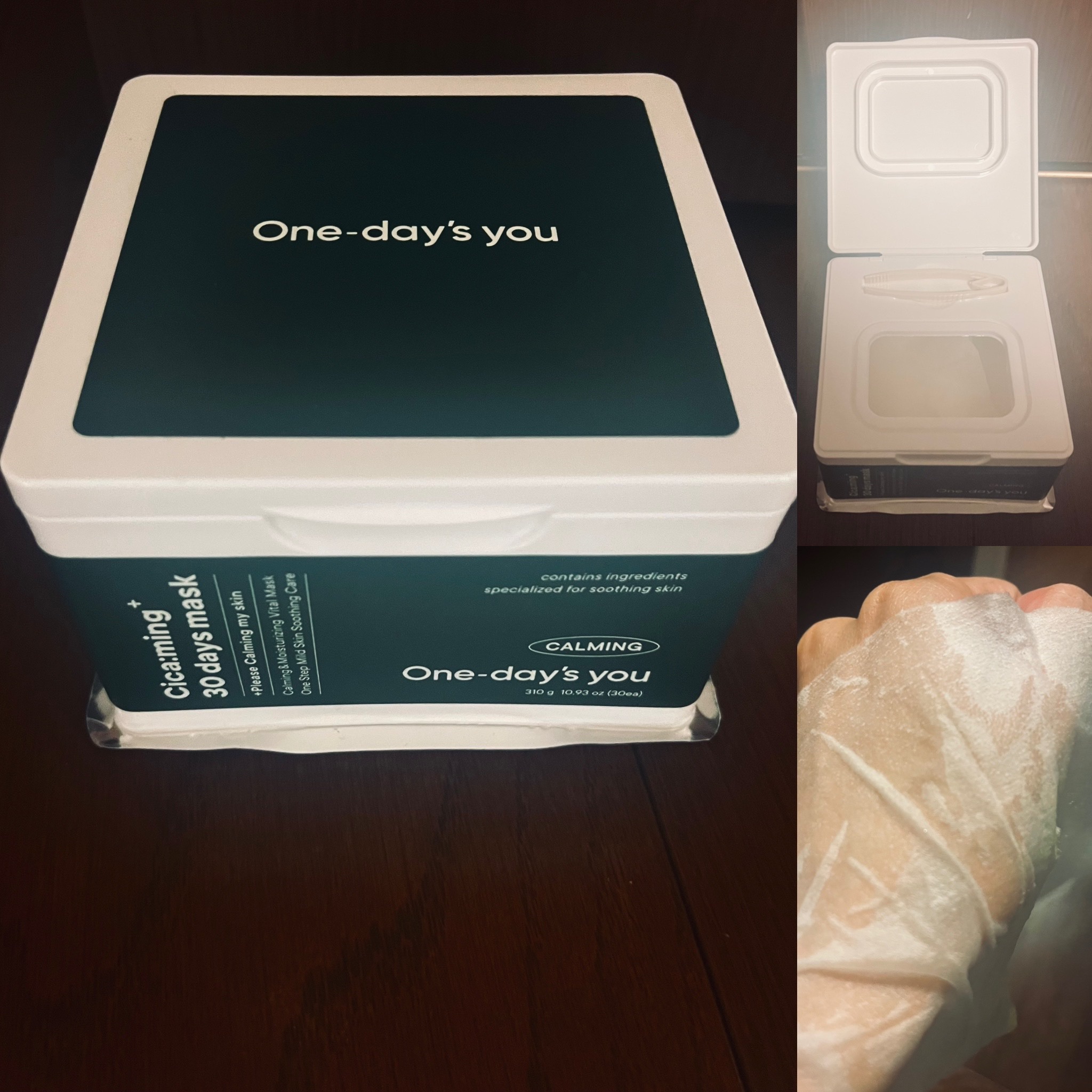 シカーミング30daysマスク/One-day's you/シートマスク・パックを使ったクチコミ（1枚目）