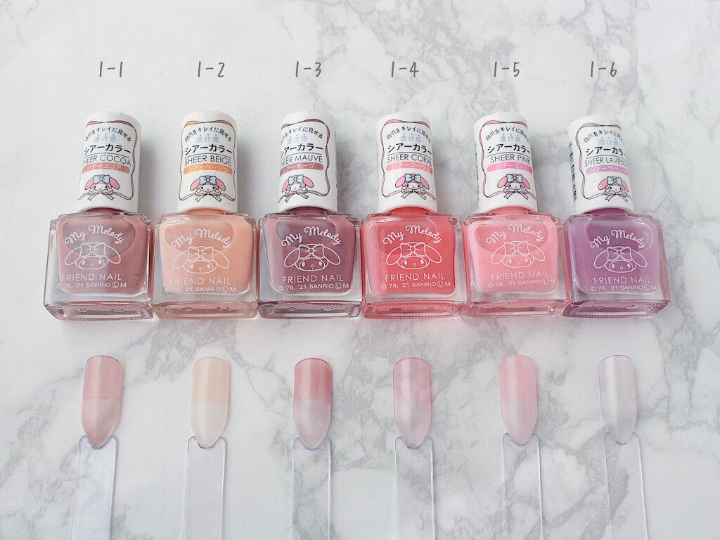 サンリオネイル/DAISO/マニキュアを使ったクチコミ（2枚目）