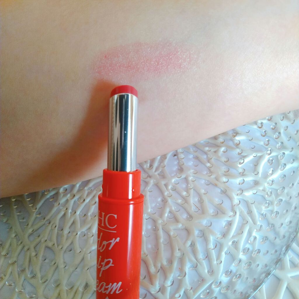 濃密うるみカラーリップクリーム/DHC/リップクリームを使ったクチコミ（1枚目）