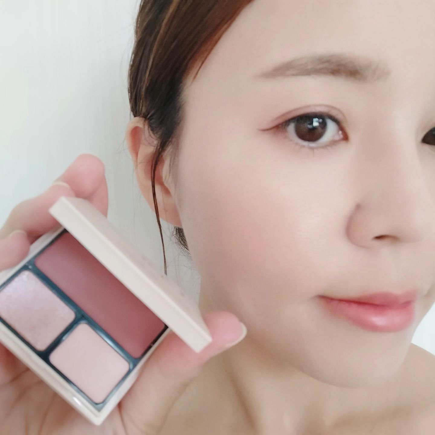 アイカラーパレット 02 メルティーメロウ/Upt/アイシャドウパレットを使ったクチコミ（3枚目）