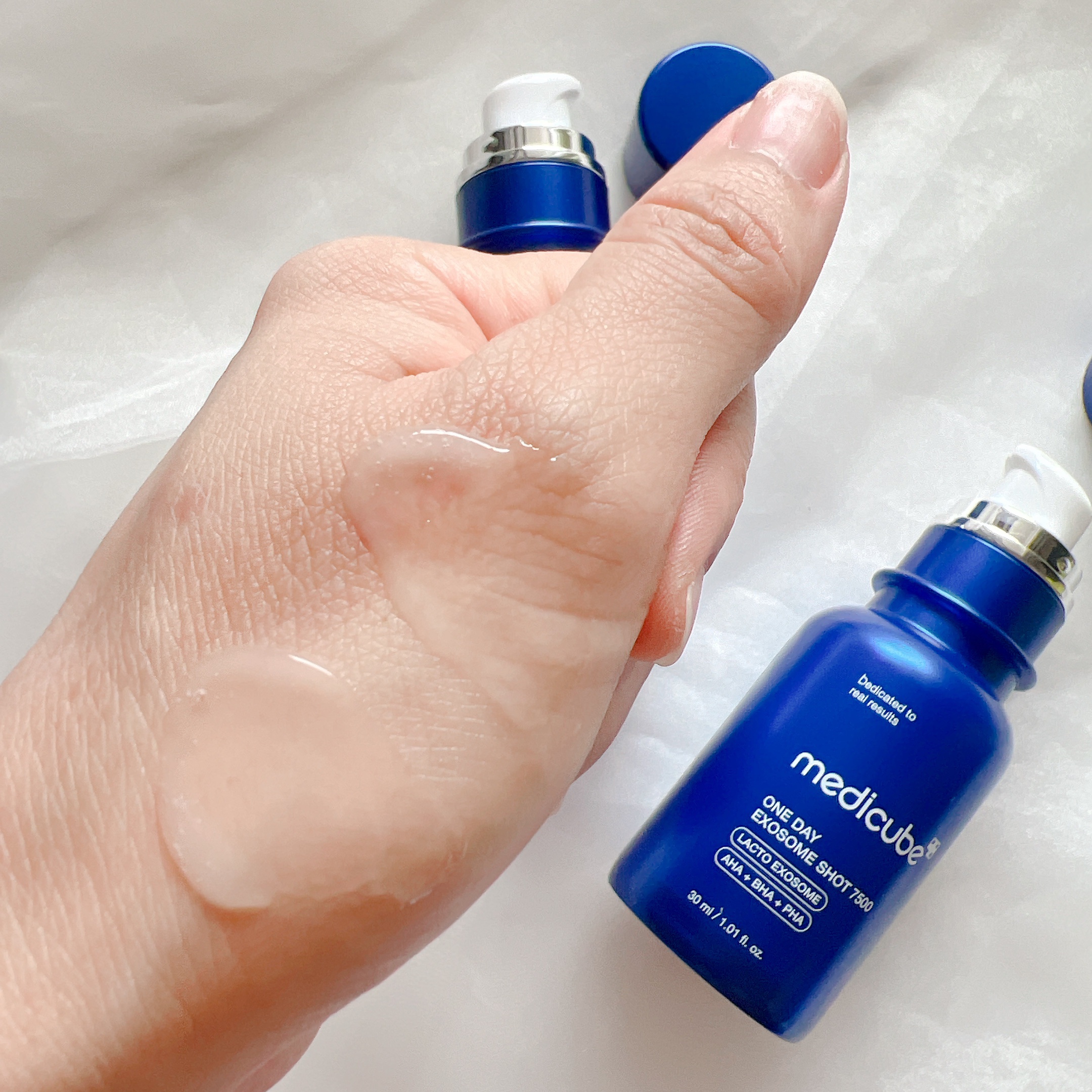 ゼロ1DAYエクソソームショット2000/MEDICUBE/美容液を使ったクチコミ（3枚目）