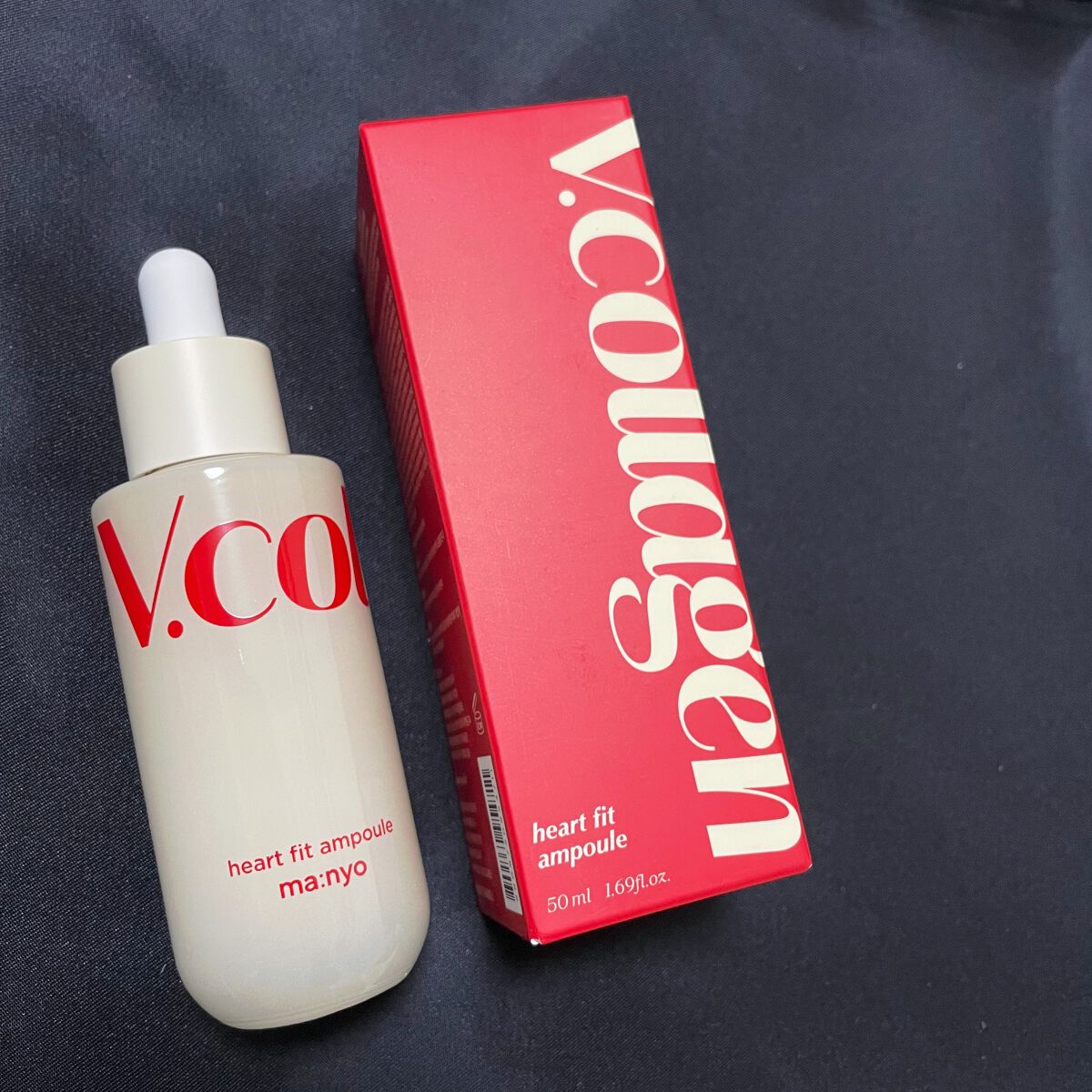 Vコラーゲン ハートフィットアンプル/manyo/美容液を使ったクチコミ(4枚目)