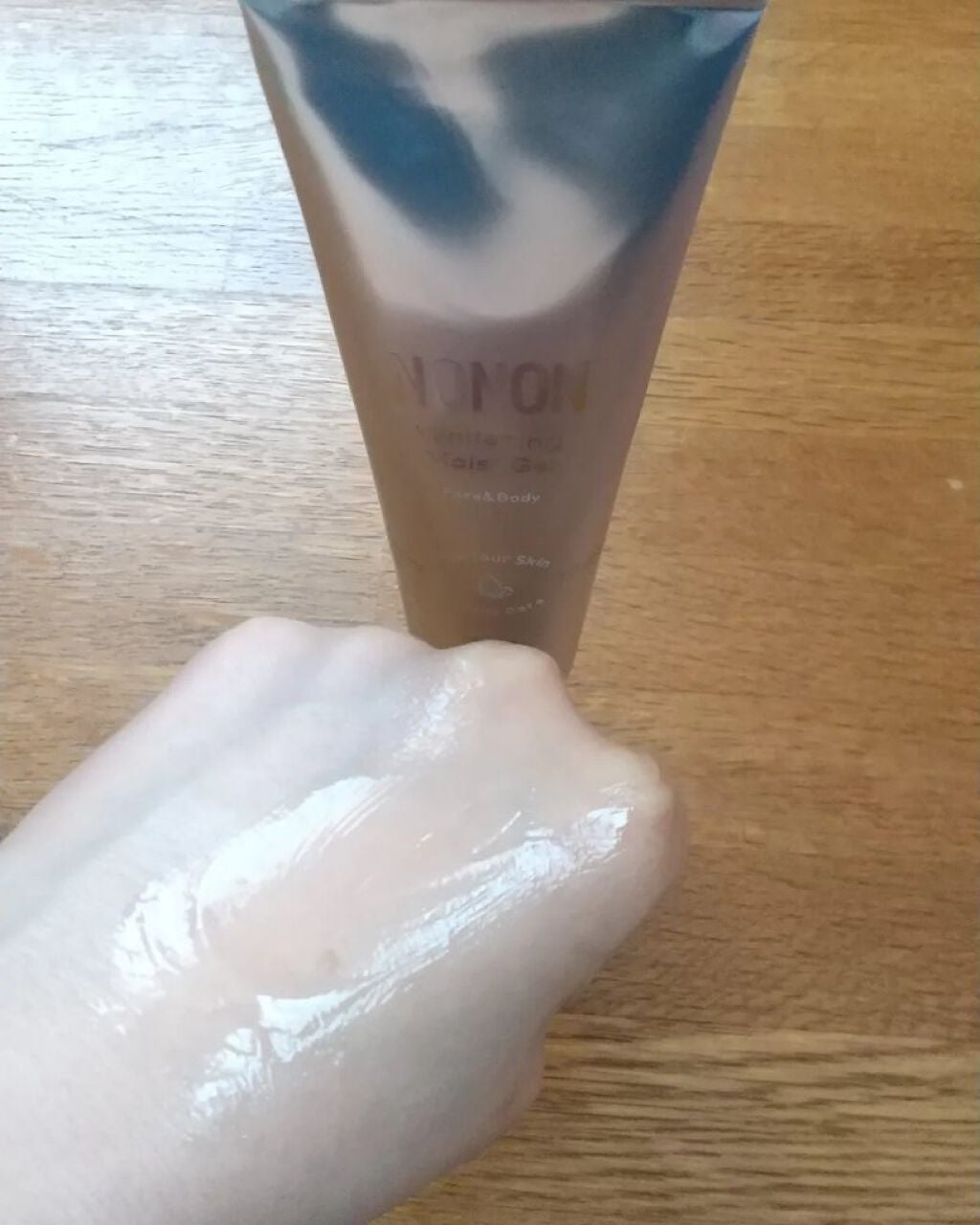 薬用ホワイトニングゲル/NONON(ノンノン)/美容液を使ったクチコミ(4枚目)