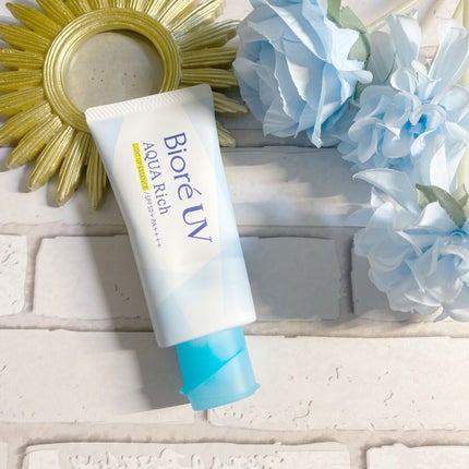 ビオレUV アクアリッチ ライトアップエッセンス/ビオレ/日焼け止めクリームを使ったクチコミ(3枚目)