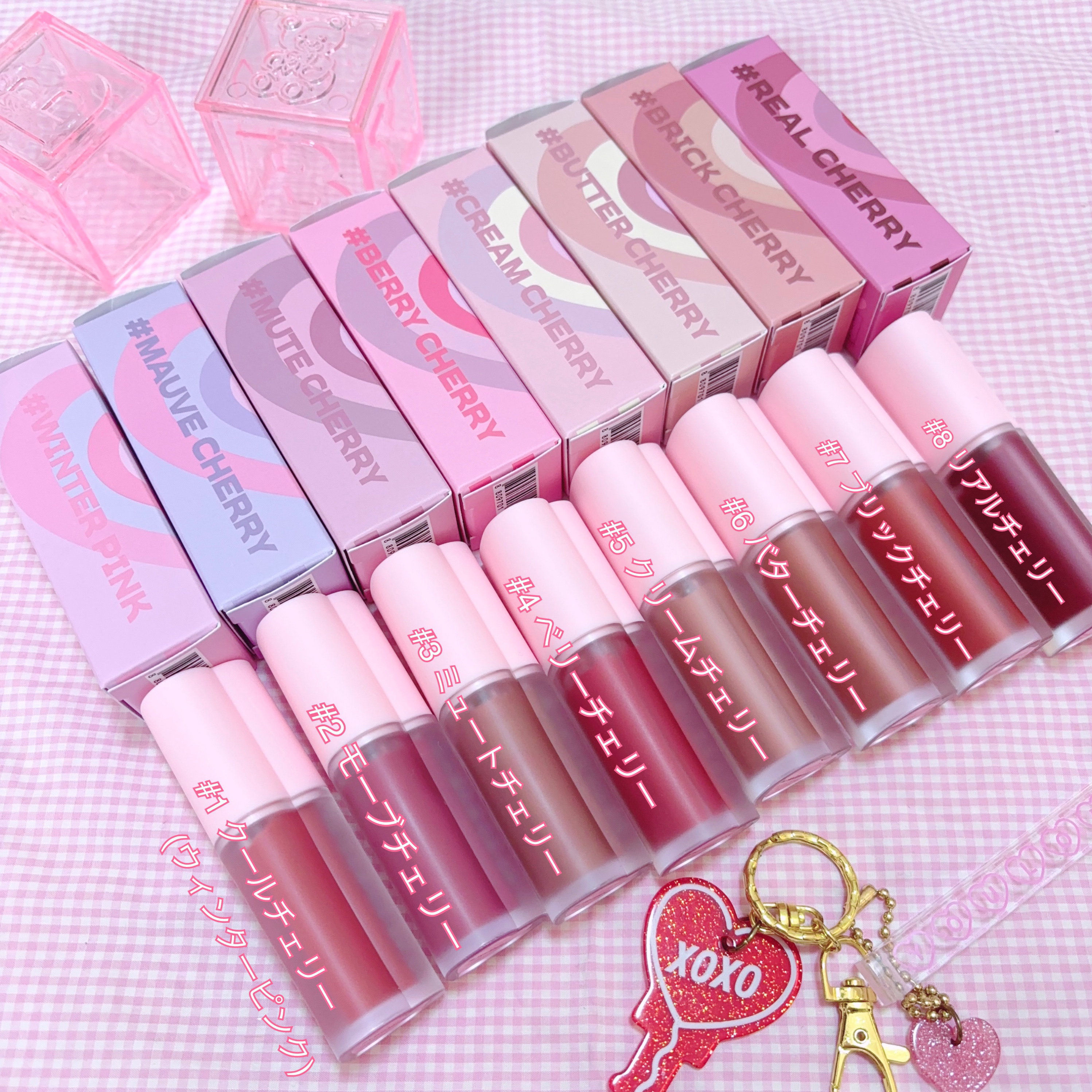 チェリーハート メガティント/Merrymonde/リップティントを使ったクチコミ（2枚目）