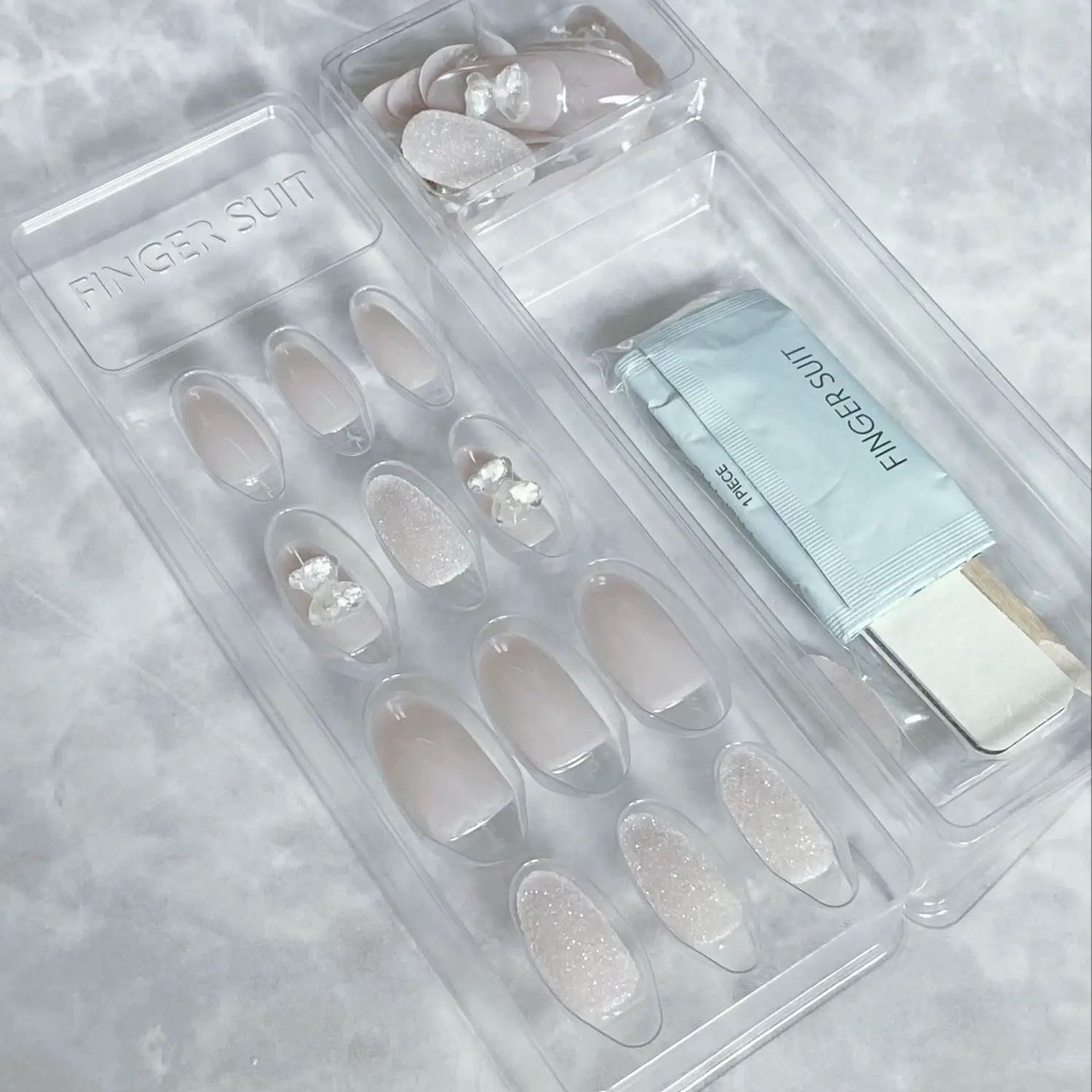 ネイルチップ(シールタイプ)/FINGER SUIT/ネイルチップ・パーツを使ったクチコミ(5枚目)