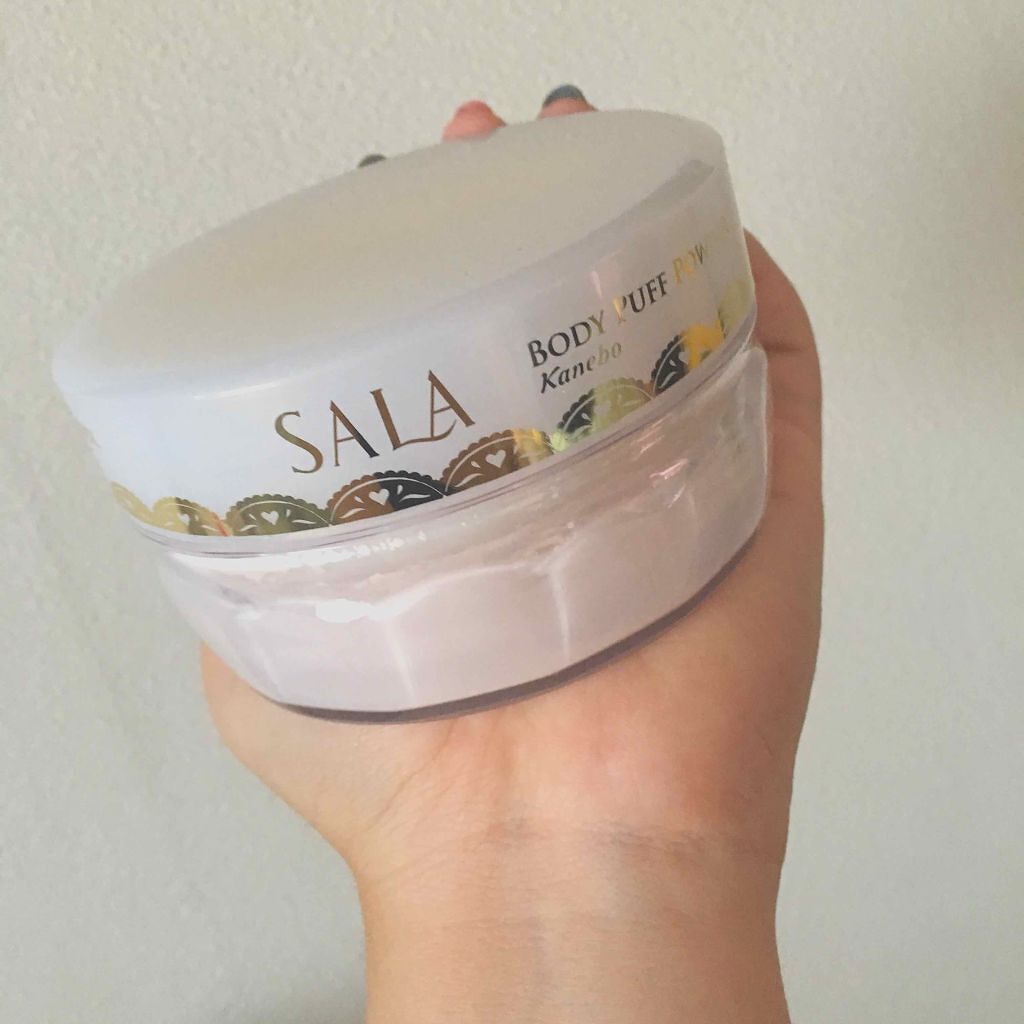 ボディパフパウダーN UV(サラの香り)/SALA/ボディパウダーを使ったクチコミ(1枚目)