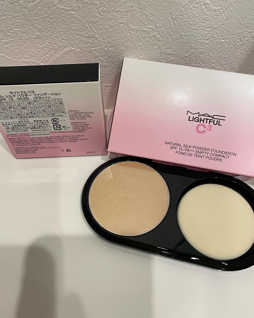 Carrie125 on LIPS 「【MACライトフルC3ナチュラルシルクパウダーファンデーション..」(1枚目)