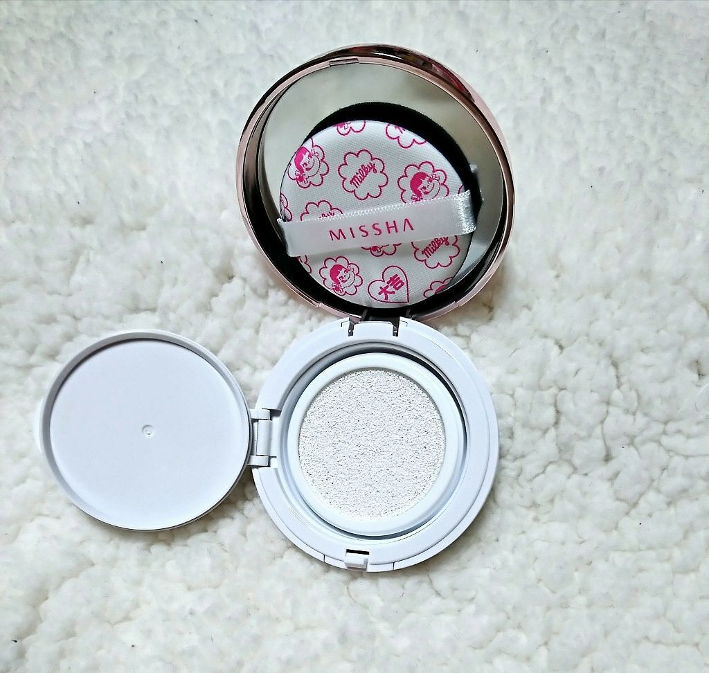 M クッションベース（ミルキー）/MISSHA/化粧下地を使ったクチコミ（2枚目）