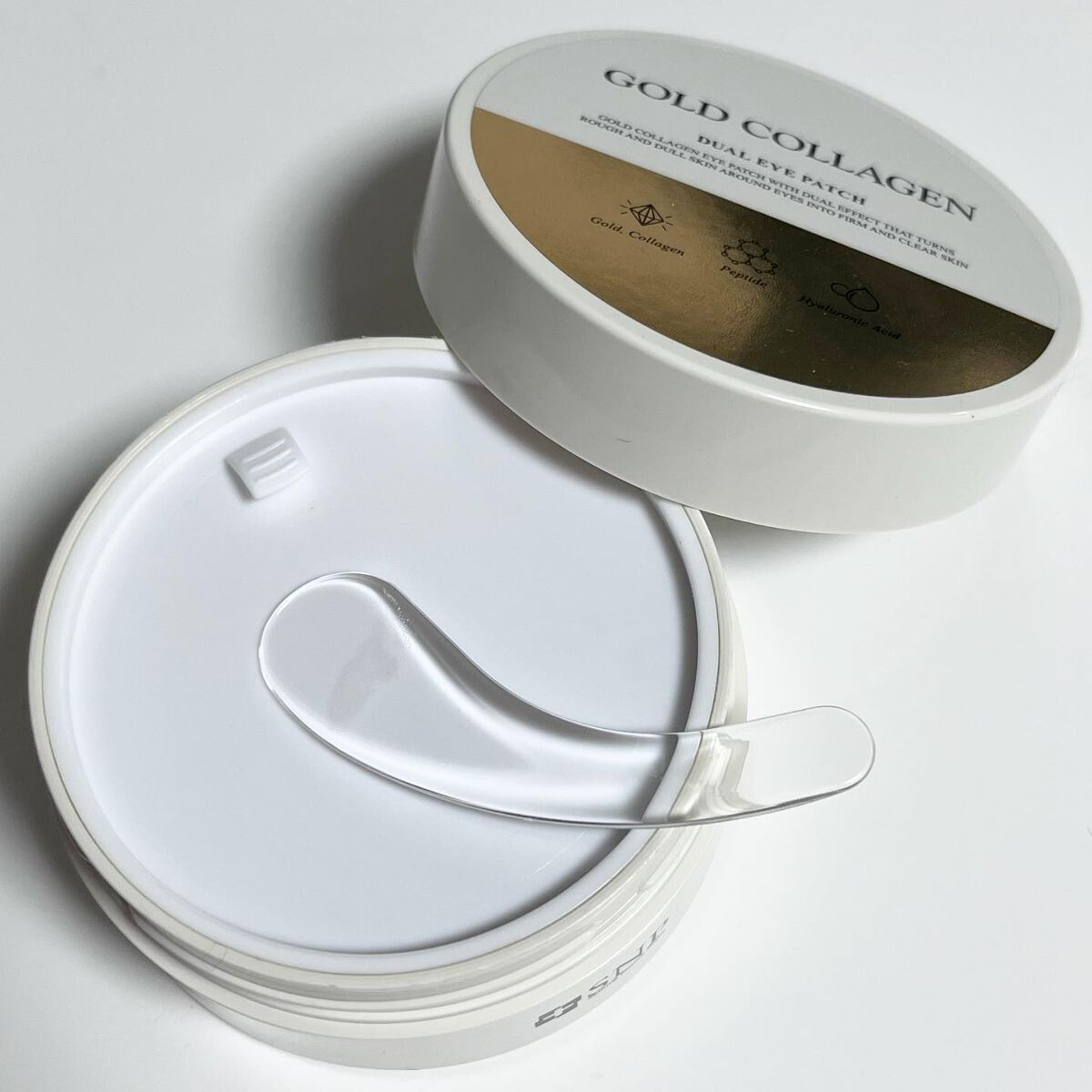 GOLD COLLAGEN DUAL EYE PATCH/SNP/アイケア・アイクリームを使ったクチコミ（2枚目）