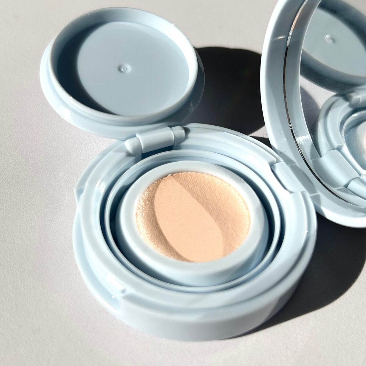 ベアウォータークッション/rom&nd/クッションファンデーションを使ったクチコミ(4枚目)