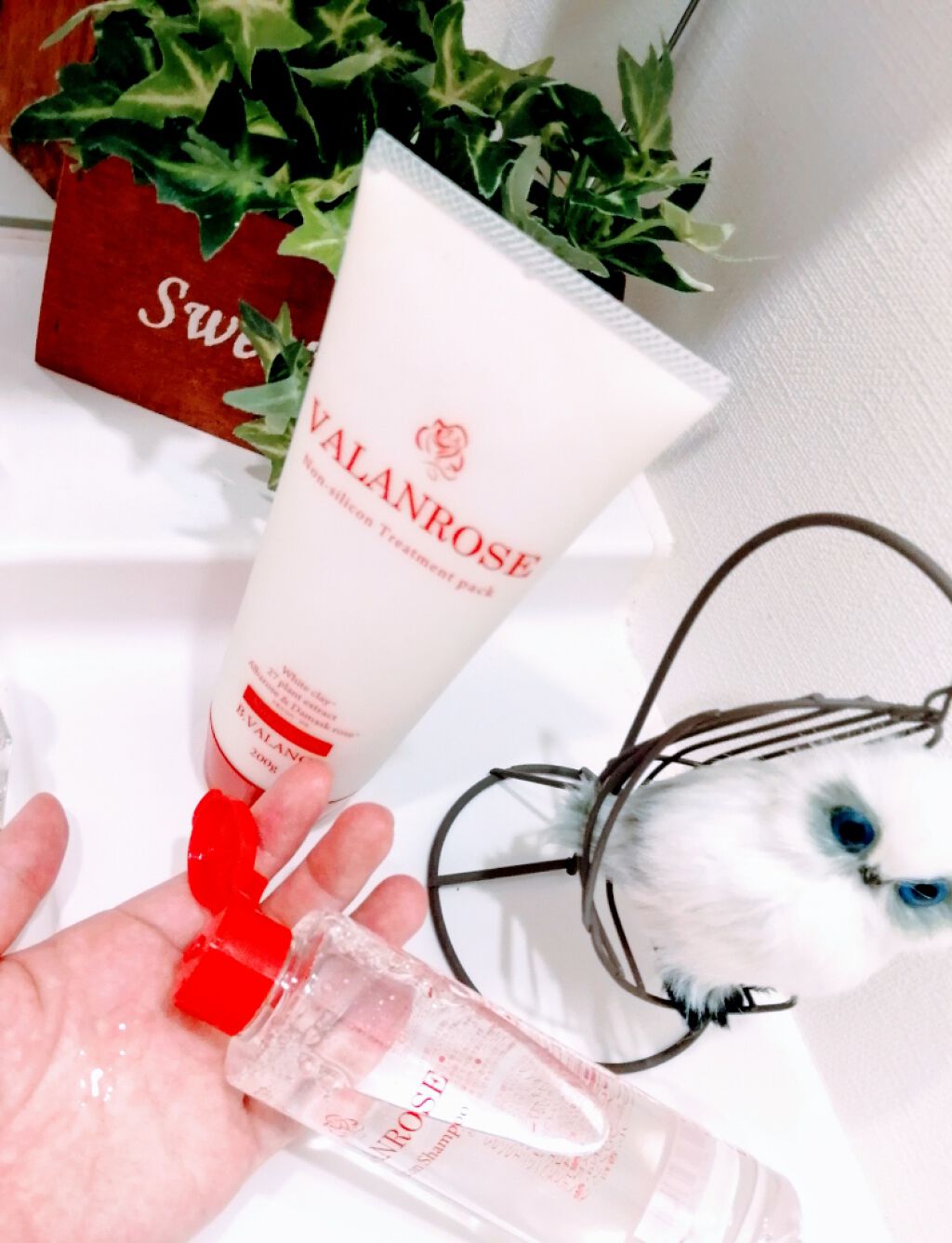 ノンシリコンシャンプー＆トリートメント/VALANROSE/市販シャンプーを使ったクチコミ（3枚目）