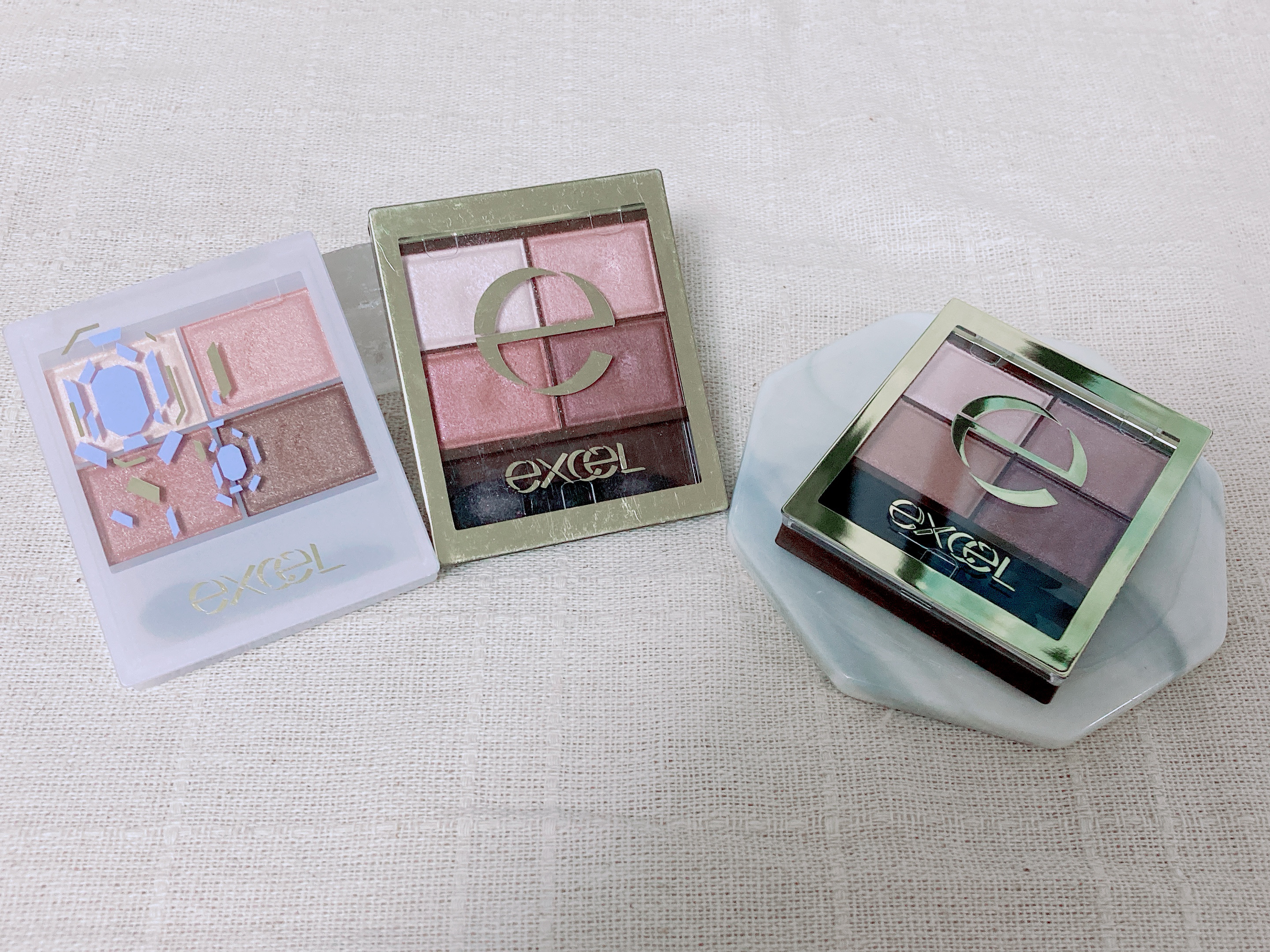 スキニーリッチシャドウ/excel/アイシャドウパレットを使ったクチコミ（3枚目）