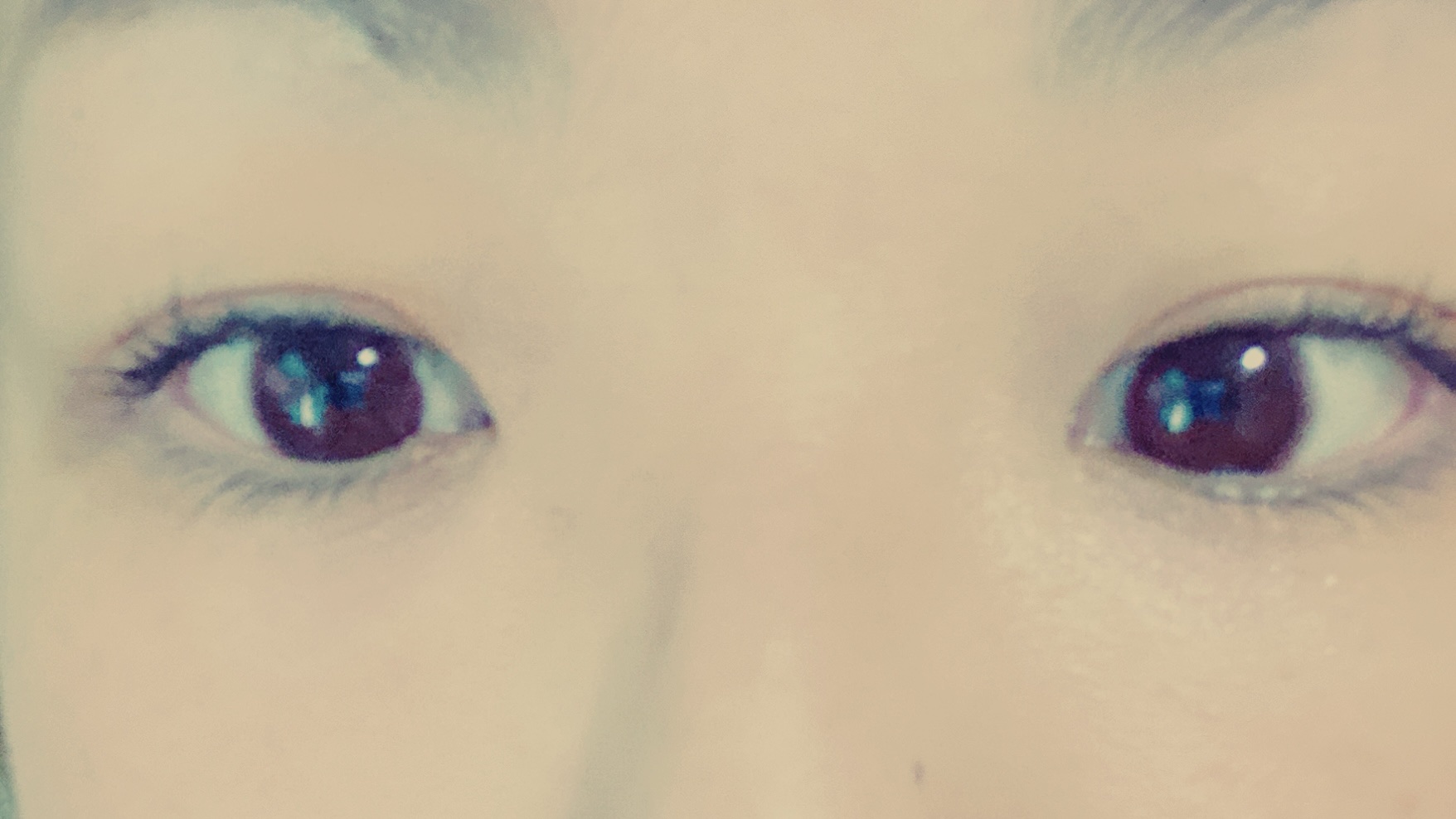 ネオサイトワンデー リングUV モーヴブラウン/Aire/ワンデー（１DAY）カラコンを使ったクチコミ（2枚目）