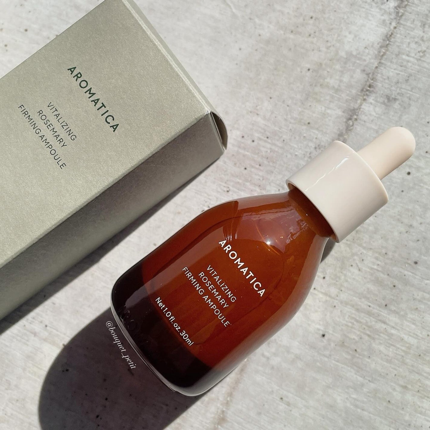 バイタライジング ローズマリー ファーミング アンプル/AROMATICA/美容液を使ったクチコミ(2枚目)
