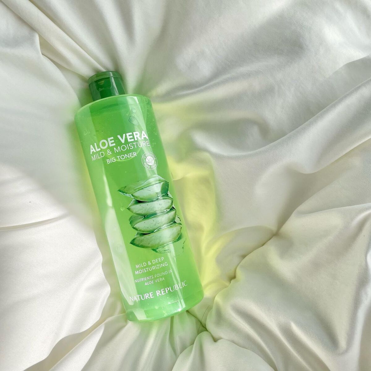 マイルド&モイスチャー アロエビッグトナー/ネイチャーリパブリック/化粧水を使ったクチコミ(1枚目)