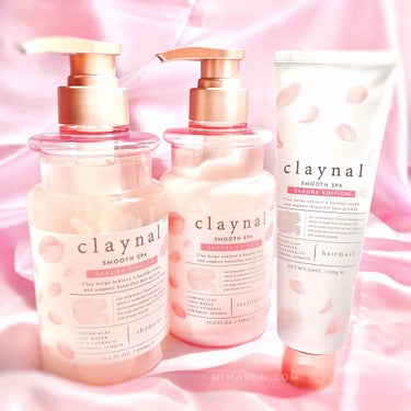 スムーススパ サクラ ミニヘアマスク付き限定キット/claynal/その他キットセットを使ったクチコミ（1枚目）