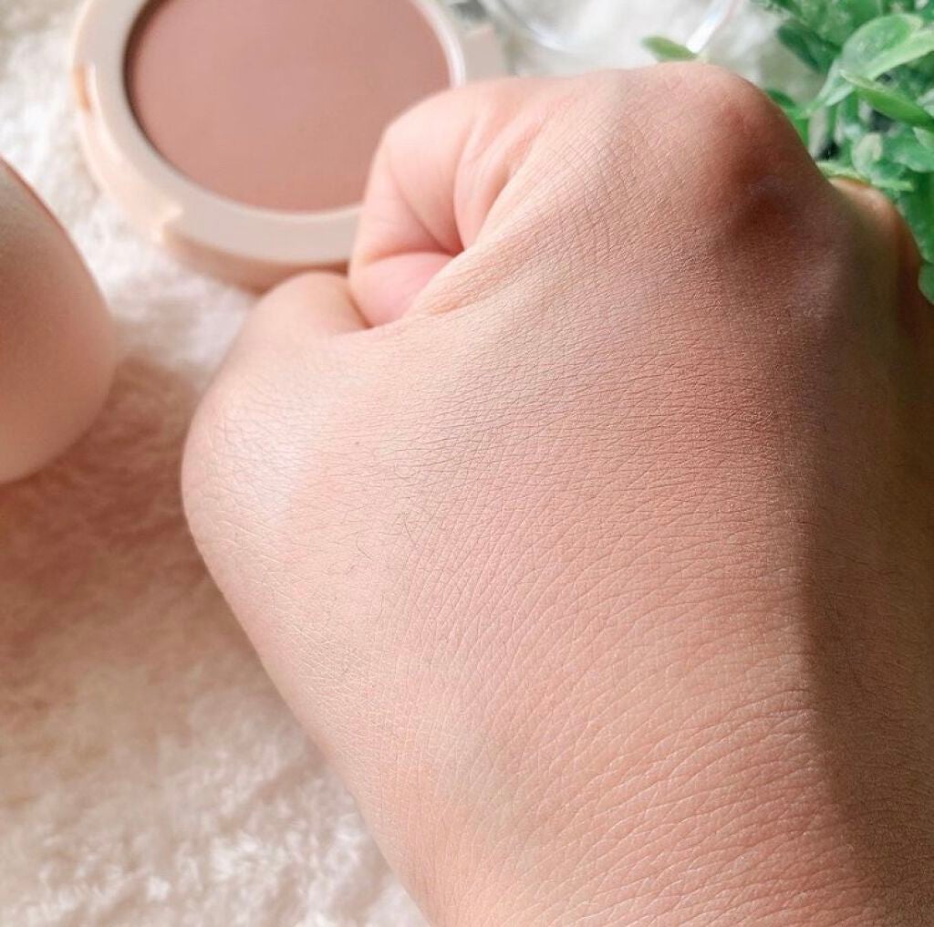 ベアブラッシャー パフ付き/フォレンコス/パウダーチークを使ったクチコミ(4枚目)