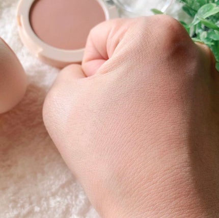 ベアブラッシャー パフ付き/フォレンコス/パウダーチークを使ったクチコミ(4枚目)