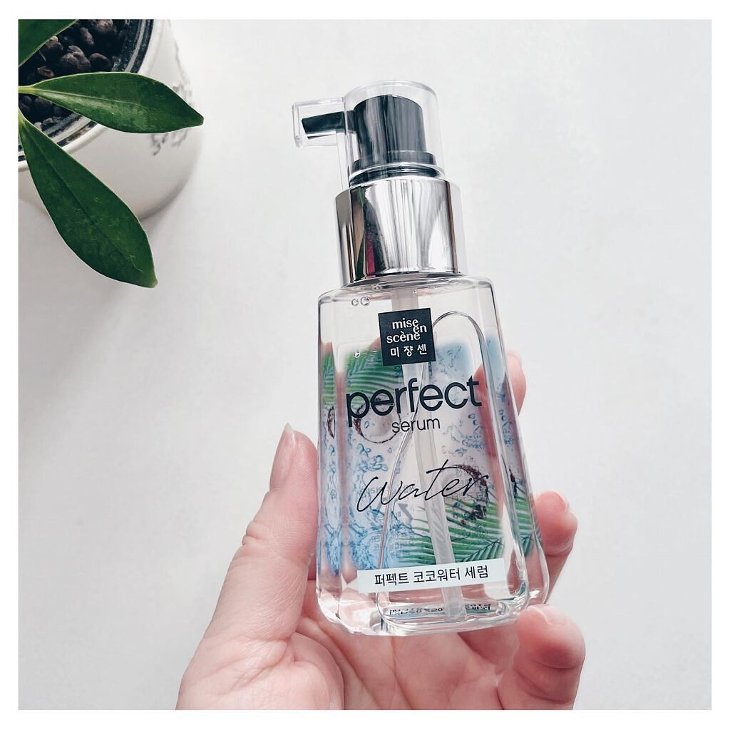 スタイリングセラム/miseenscene/ヘアオイルを使ったクチコミ(4枚目)