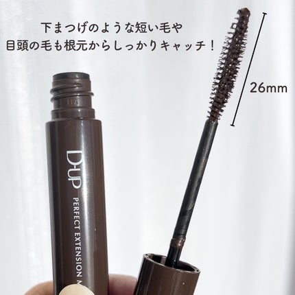 パーフェクトエクステンション マスカラ/D-UP/マスカラを使ったクチコミ(4枚目)
