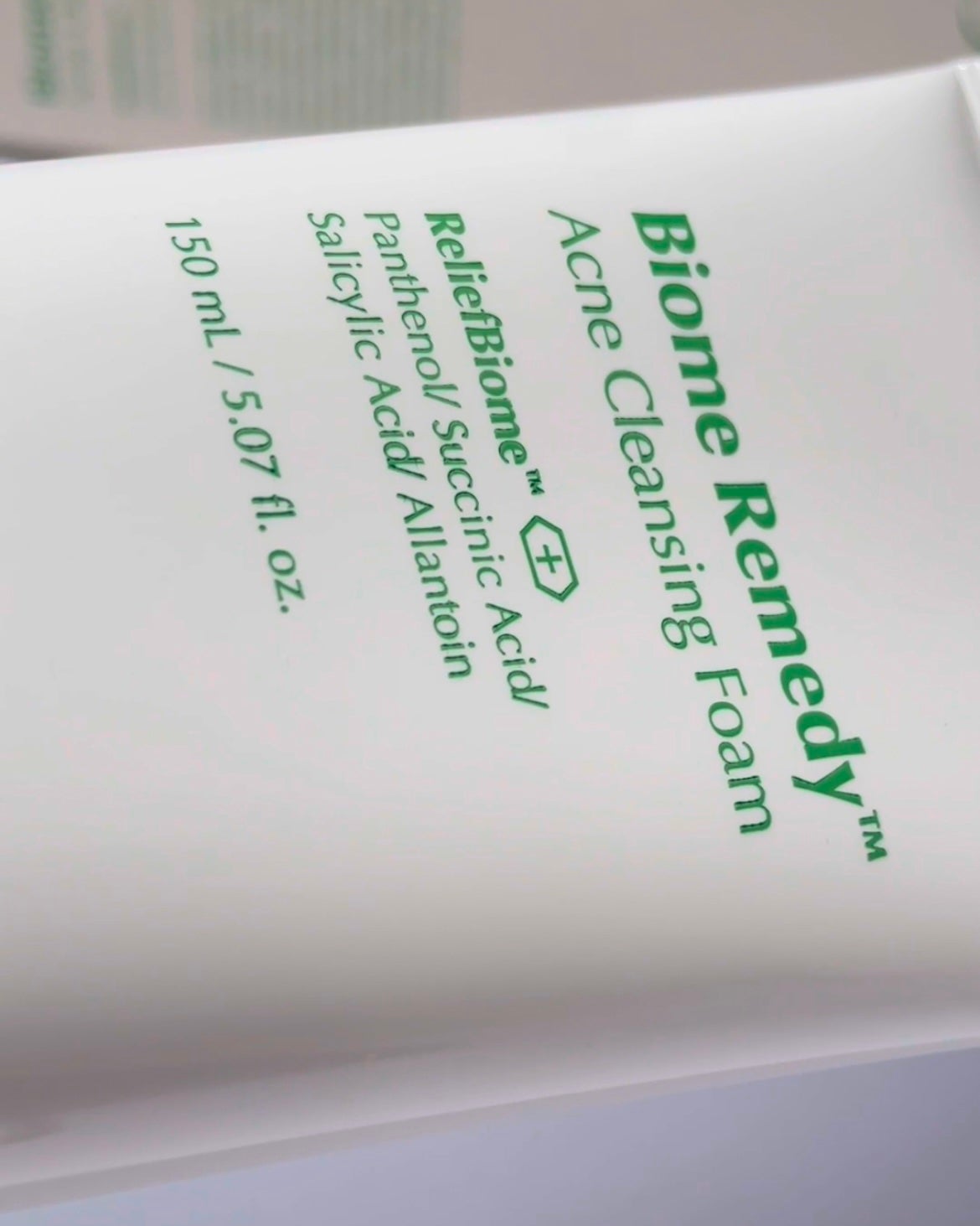 バイオームレメディアクネクレンジングフォーム/UIQ/洗顔フォームを使ったクチコミ(3枚目)