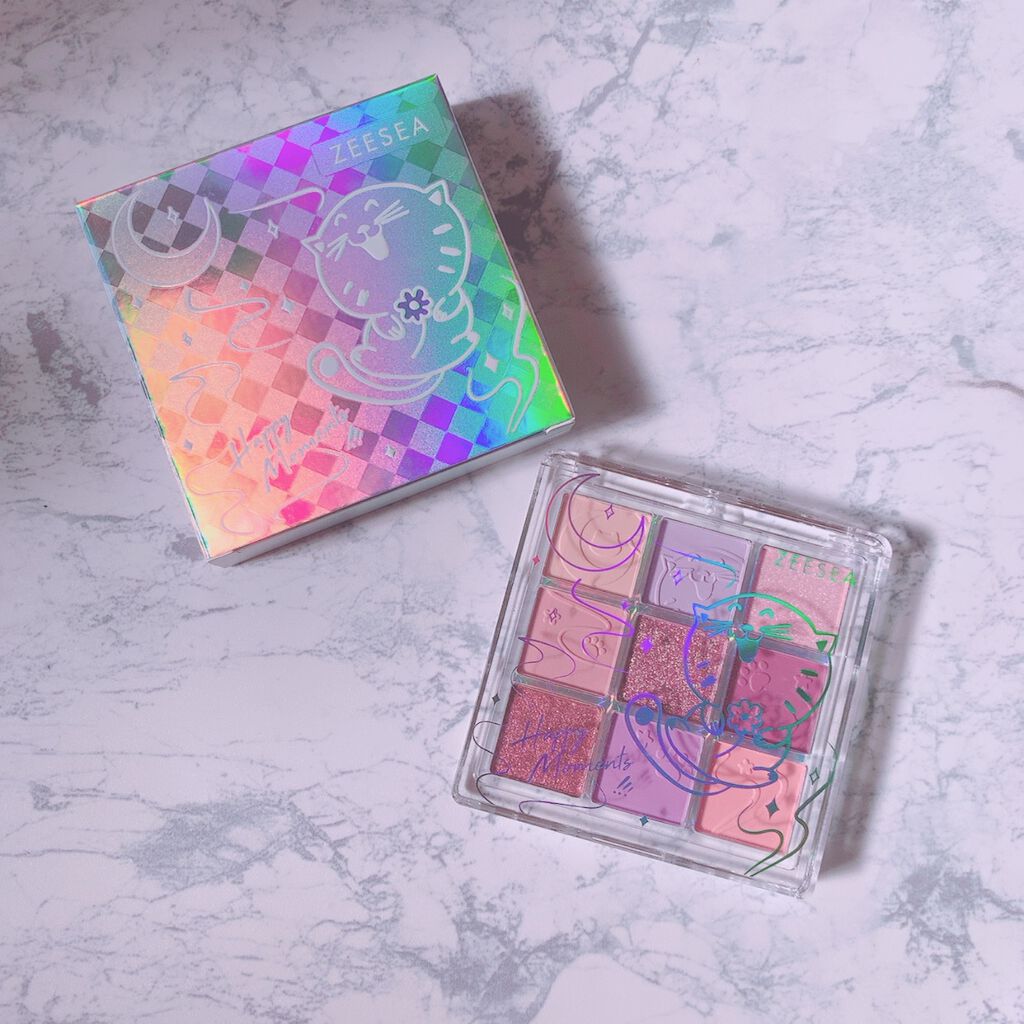 ダイヤモンドシリーズ 星空リキッドアイシャドウ/ZEESEA/リキッドアイシャドウを使ったクチコミ(2枚目)