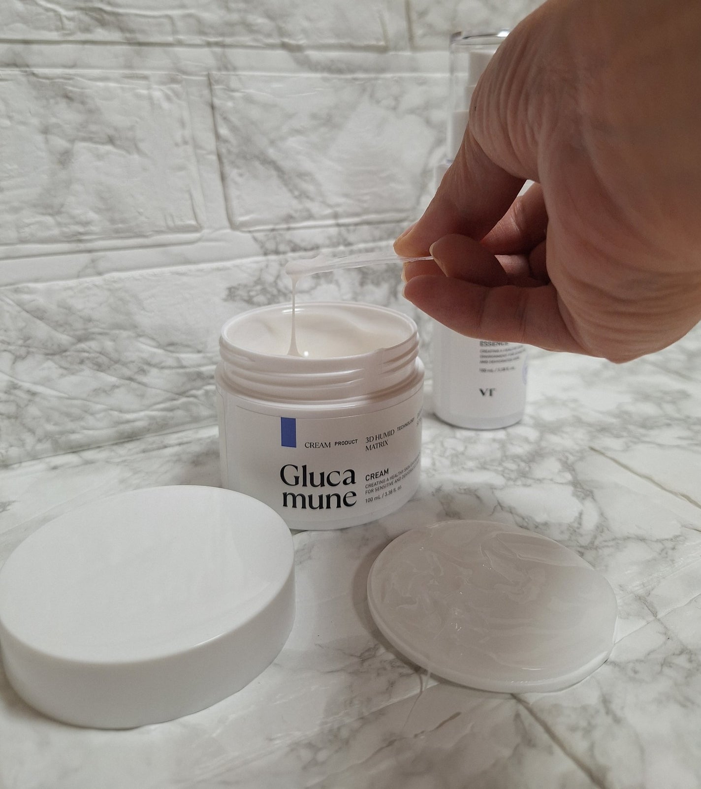 グルカミューンクリーム/VT/フェイスクリームを使ったクチコミ(5枚目)