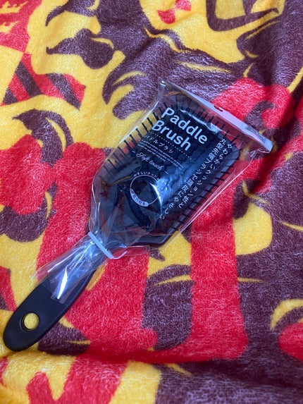 パドルブラシ/セリア/ヘアブラシを使ったクチコミ(2枚目)
