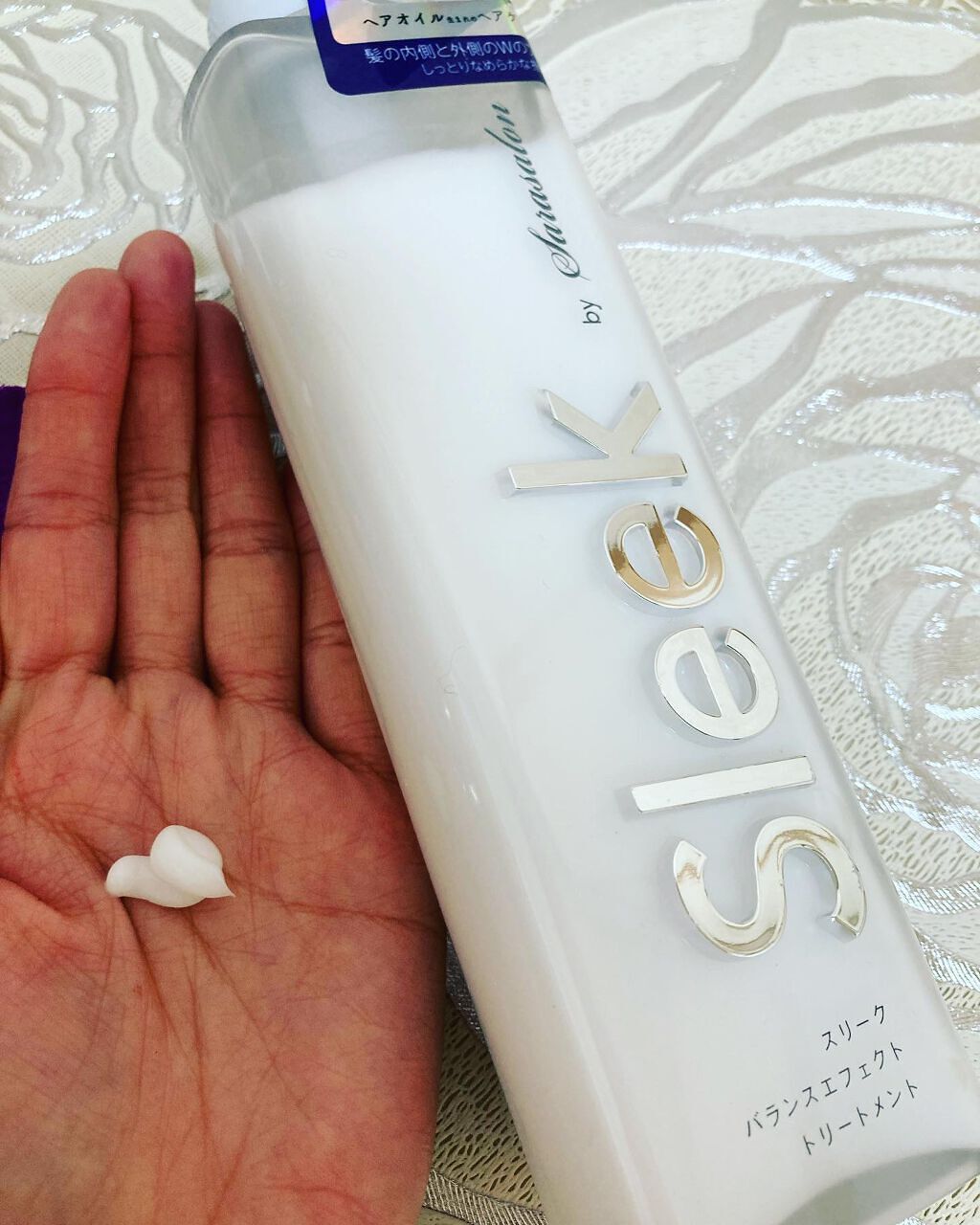 バランスエフェクトマスク/スリーク by サラサロン/ヘアマスク・ヘアパックを使ったクチコミ（2枚目）