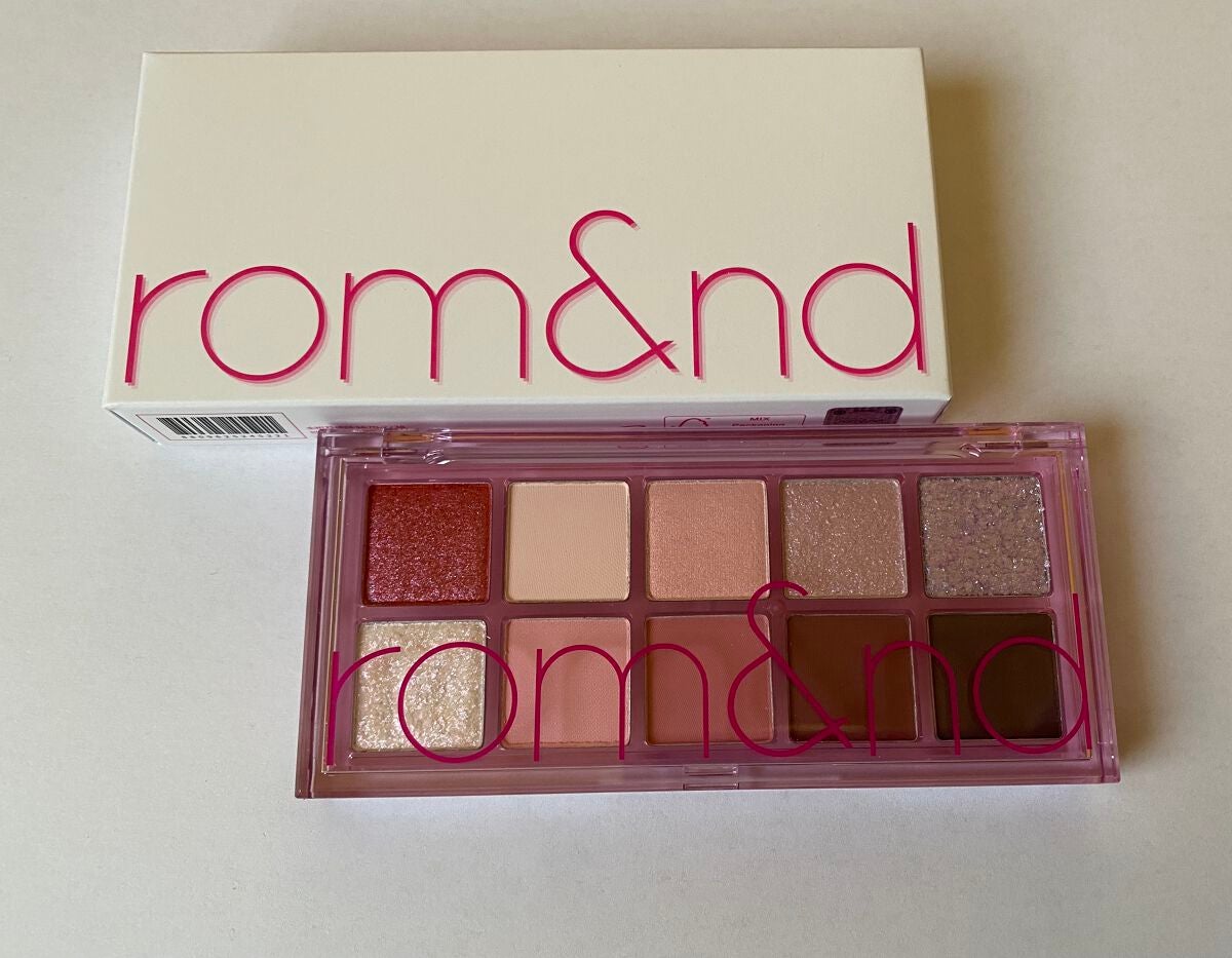 ベターザンパレット/rom&nd/アイシャドウパレットを使ったクチコミ(1枚目)