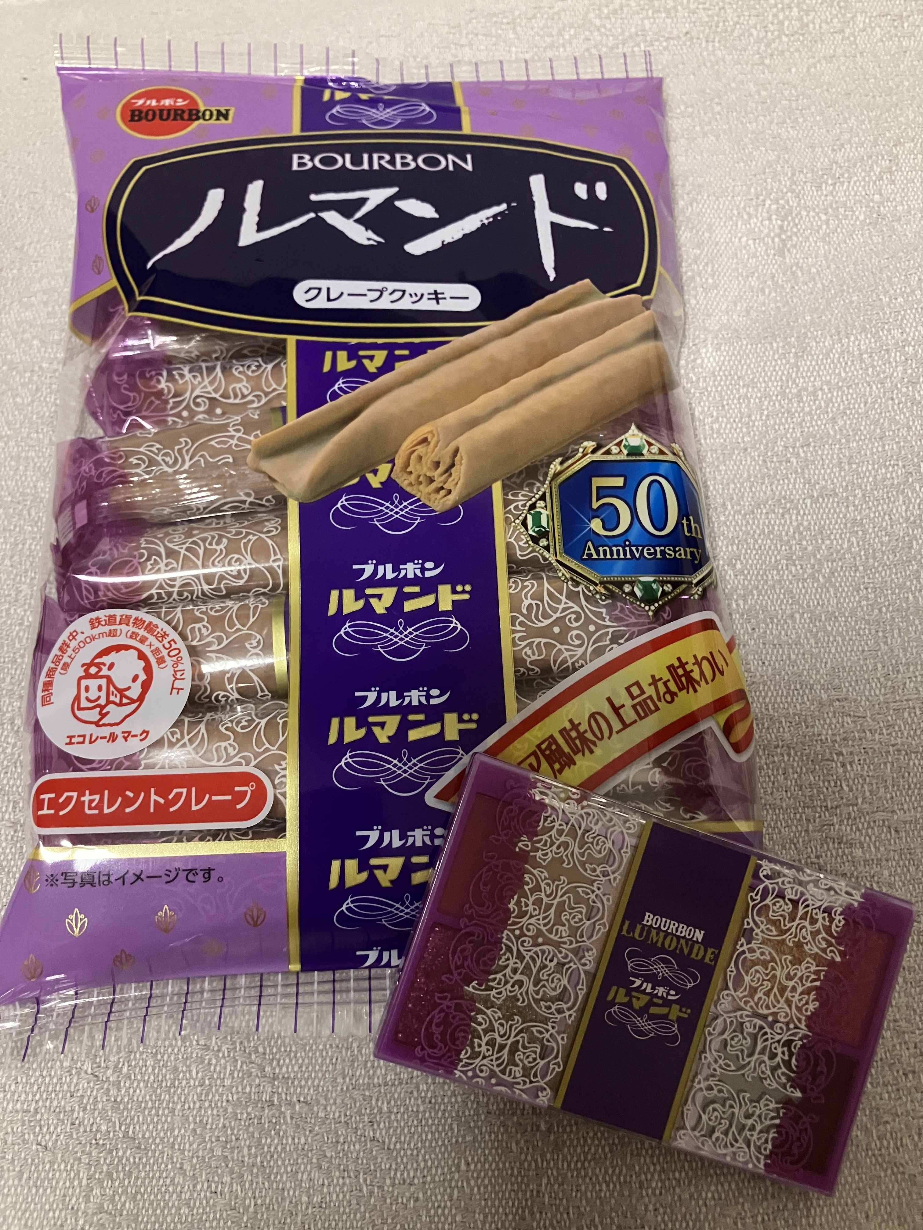 ルマンド 50th Anniversary マルチコスメパレット Book/宝島社/書籍を使ったクチコミ（2枚目）