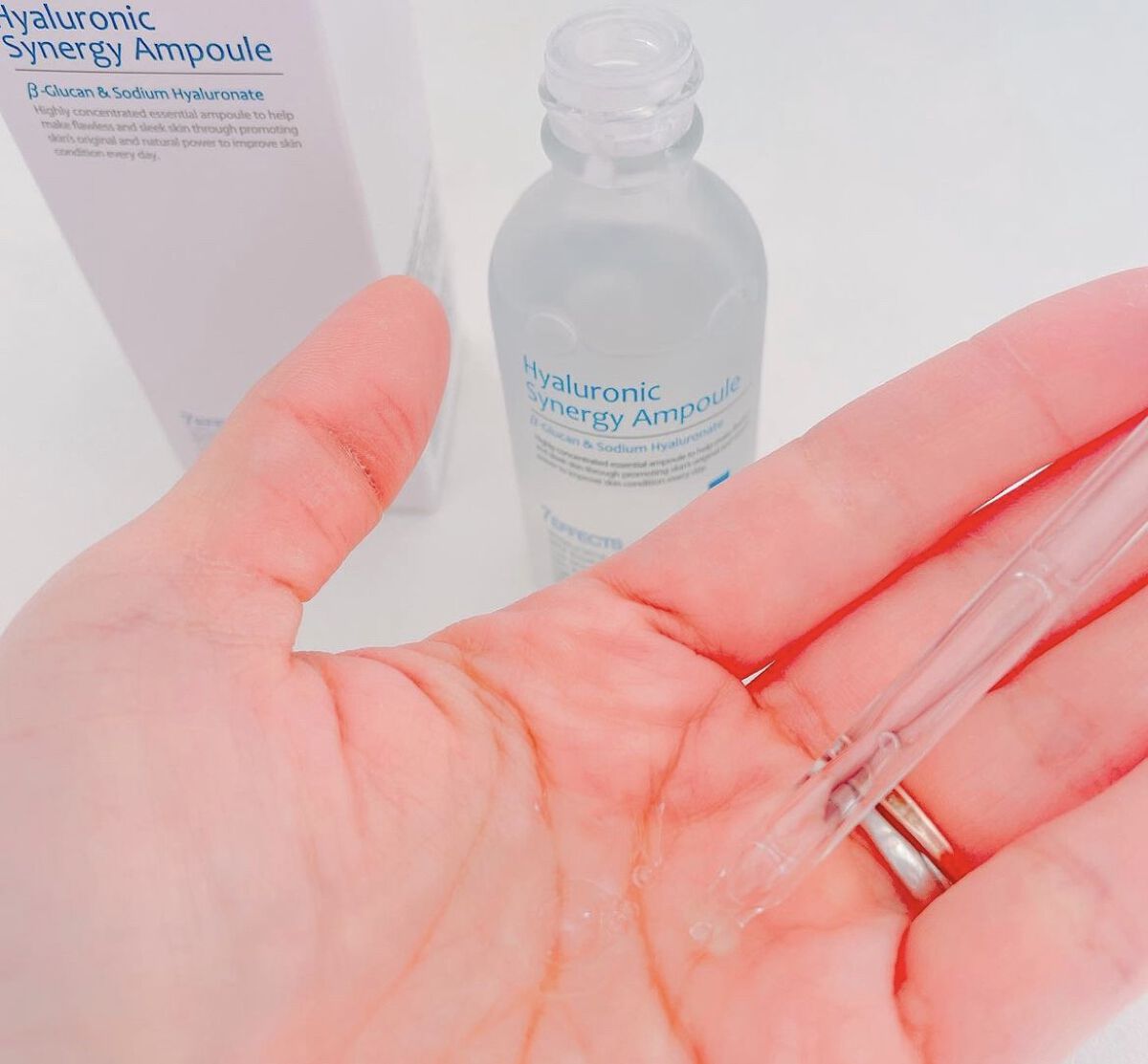 ヒアルロニックシナジーアンプル/IANCELL/美容液を使ったクチコミ（2枚目）