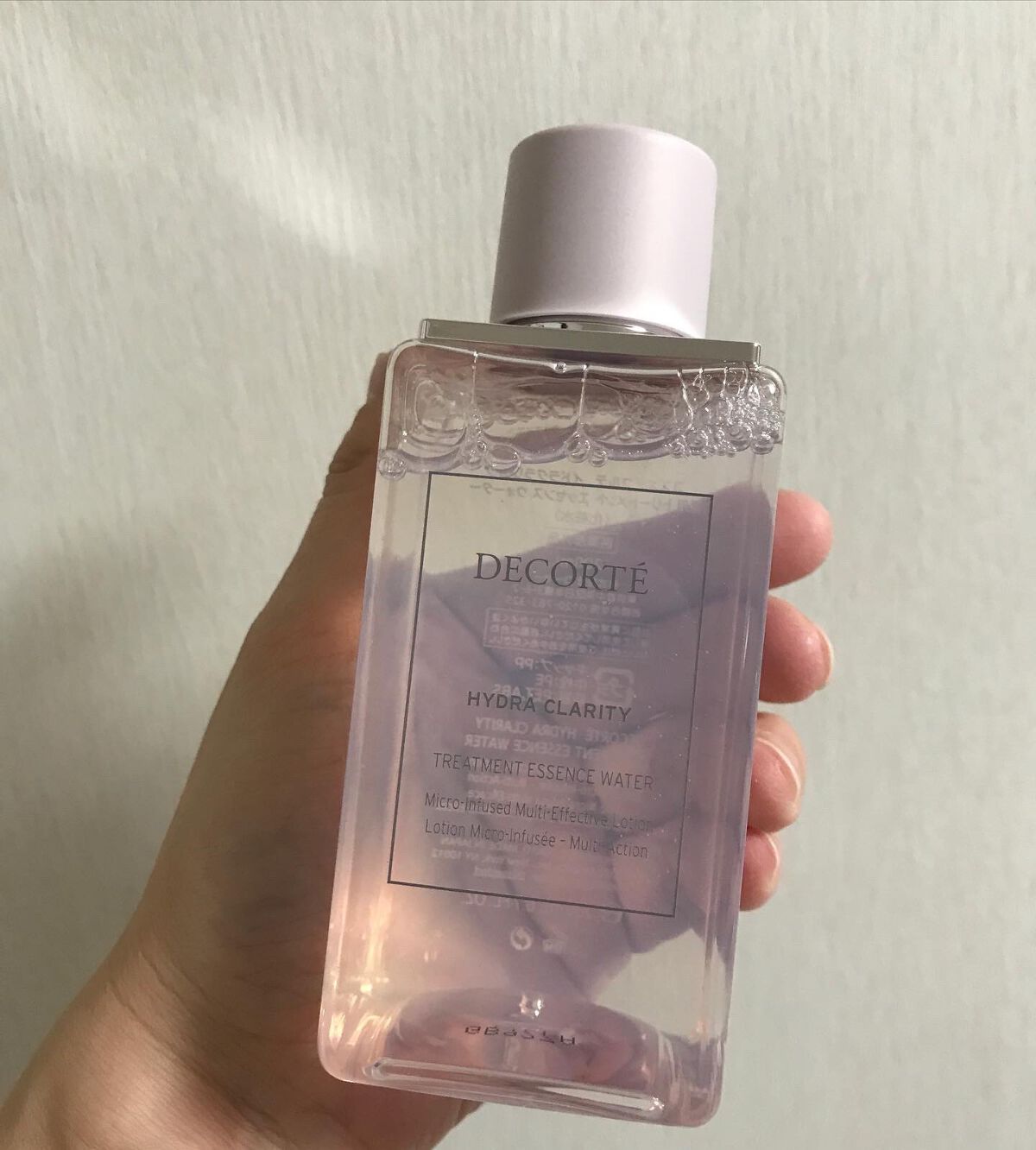 イドラクラリティ 薬用 トリートメント エッセンス ウォーター/DECORTÉ/化粧水を使ったクチコミ(2枚目)